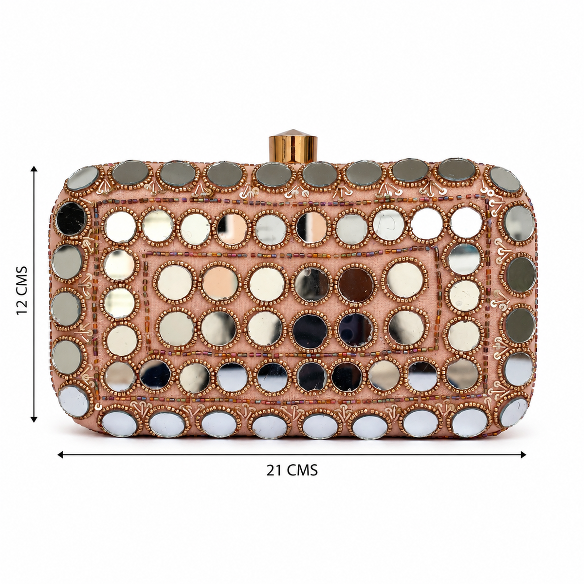 Pink Mirror Work Clutch