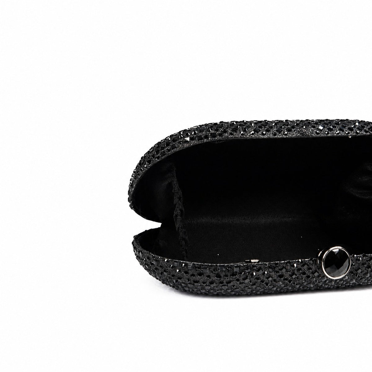 Noir Black Pearl Handle Clutch