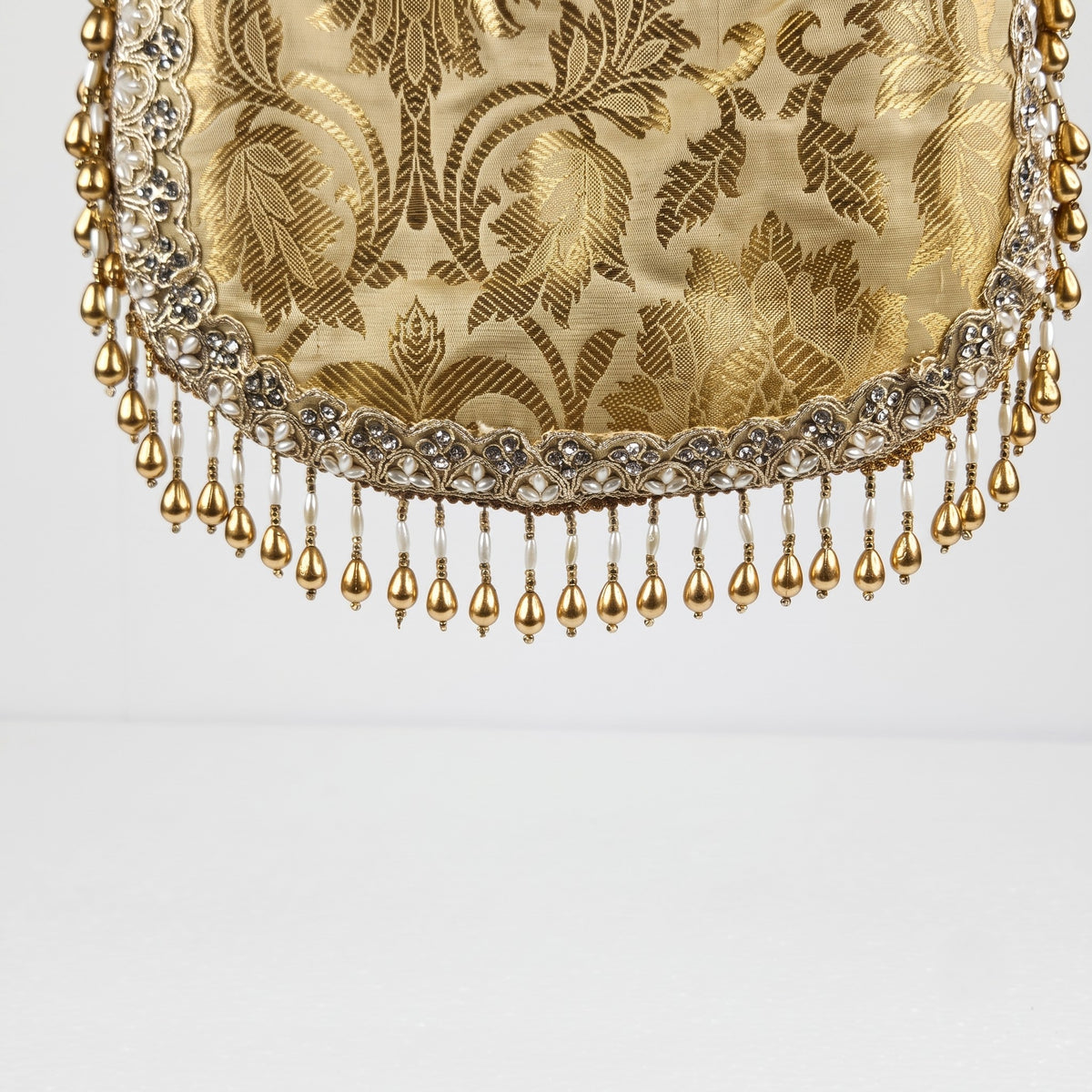 Golden Brocade Potli