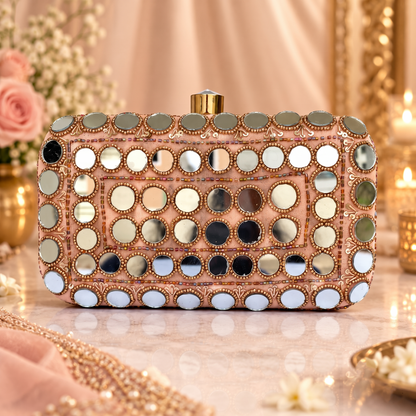 Pink Mirror Work Clutch