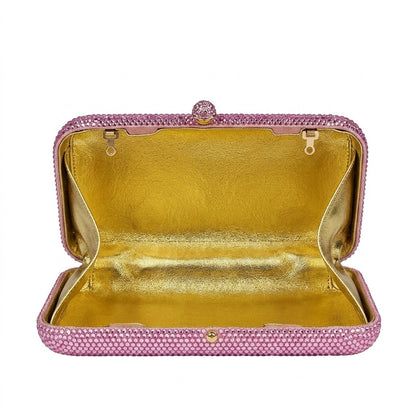 Orchid Pink Box Clutch